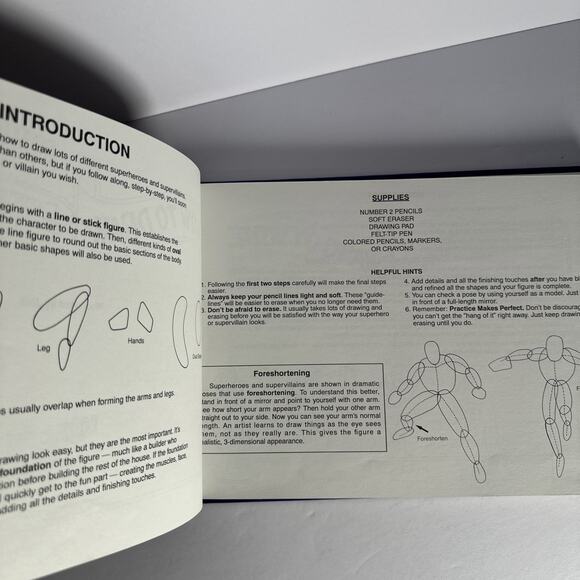 How to Draw Superheroes & Super Villains Aliens Monsters Fantasy Creatures Book - Picture 8 of 9